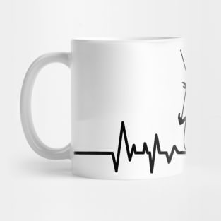 Heartbeat Rock Climbing - Love Climbing Mug